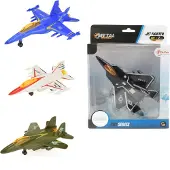 Toi-Toys MetalWorld Rückzug-Kampfflugzeug
