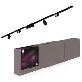 Philips Hue Perifo - White and color Set mit 4 Spots schwarz