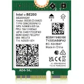 Intel Wi-Fi 7 BE200, Eingebaut, Kabellos, M.2, WLAN / Bluetooth, Wi-Fi 7 (802.11be), 5800 Mbit/s