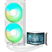 TRYX PANORAMA Komplett-Wasserkühlung ARGB - 280 mm weiß