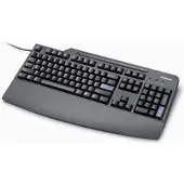 Lenovo 41A5328, Volle Größe (100%), Kabelgebunden, USB, QWERTY, Schwarz