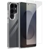 Mayaxess Schutzpaket für Samsung Galaxy S25 Ultra Hülle und Gehärtetes Glas