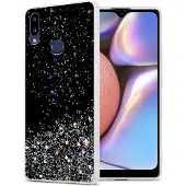 Cadorabo TPU Cover funkelnder Glitter