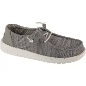 HeyDude Halbschuhe Damen Wendy Grau Mesh