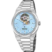 Festina Armbanduhr Automatic Rivé Swiss Made Blue