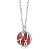 Engelsrufer Collier Powerful Stone Roter Jaspis
