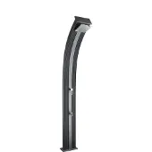 Formidra Hybriddusche "Dada Curve" anthrazit 40 L