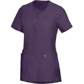 Bp Damen Stretch Kasack "1764-241" Med & Care - L - aubergine