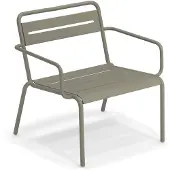 Emu Star Loungesessel Aluminium