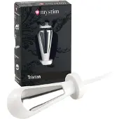 Mystim Tristan - Elektro-Kegel-Dildo (weiß)