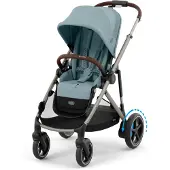 Cybex Kinderwagen eGAZELLE S TPE Stormy Blue, light blue