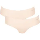 Sloggi 2er-Set klassische Damenslips Zero 10214628 Écru
