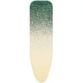 Brabantia Board Cover A, Bügelbrettabdeckung, Baumwolle, Grün, Muster, Abstraktes Muster, 1100 x 300 mm
