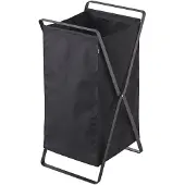 Yamazaki Wäschekorb Tower Black