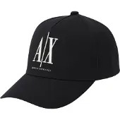 Armani Exchange für Herren. XM000811AF13343UB101 Grundkappe marineblau (OSFA), Lässig, Baumwolle