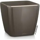 Lechuza 'Quadro LS 50', taupe, ca. 50 x 50 x H 46,5 cm