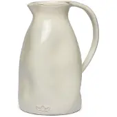 Dutchdeluxes Karaffe Dented Jug Ceramic White