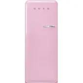 Smeg FAB28LPK5 Freistehendes KÃ1/4hlgerät mit Gefrierfach, 244 l Nutzinhalt KÃ1/4hlteil, 26 l Nutzinhalt Gefrierteil, 60,1 cm Breite, , 130 kWh/Jahr, 35 dB Geräuschemissionen, Inverter-Motor