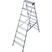 Krause Dopplo Stufen Doppelleiter 2x8 Stufen