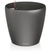 Lechuza 'Classico Premium LS 50', anthrazit, ca. Ø 50 x H 47 cm