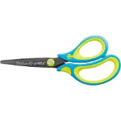 Pelikan 810241, Kinder, Gerader Schnitt, Eins/Eine(r), Blau, Gelb, Kunst-& Handwerksscheren, W-Schnitt