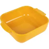Peugeot Auflaufform Viereckig Safrangelb 17 cm
