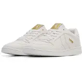 Hummel Handball Perfekt Indoor Schuhe Sneaker weiß/beige/gold 218428-9001, Schuhgröße:36 EU