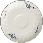 Villeroy & Boch Untertasse "Suppen-Untertasse Vieux Luxembourg ø 18,6 cm weiß-blau"