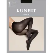 Kunert Feinstrumpfhose "VELVET 40" 40 Bequemer, druckfreier Wohlfühlbund, semi-blickdicht, matt-schimmernd