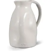 Dutchdeluxes Wasserkrug Dented Jug Medium White 750ml