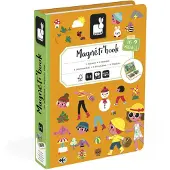Janod - Magneti'Book - 4 Seasons - 115 magnets (LKJ2721)