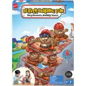 Mattel Games Lustiges Biber-Bauspiel für Kinder, Familien und Spieleabende, Brettspiel, Feinmotorik (Geschicklichkeit), 6 Jahr(e), Familienspiel