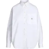 Calvin Klein Jeans Hemd J20J224436 Weiß Relaxed Fit
