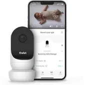 Owlet Cam 2: Smarte HD Babyphone Kamera weiß