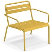 Emu Star Loungesessel Aluminium