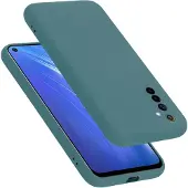 Cadorabo TPU Liquid Silicone Case Hülle für Realme 6 4G / 6s