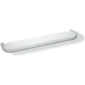 Hewi Ablage SERIE 477 matt weisse Glasplatte umbra