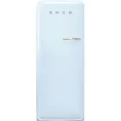 Smeg FAB28LPB5 Freistehendes KÃ1/4hlgerät mit Gefrierfach, 244 l Nutzinhalt KÃ1/4hlteil, 26 l Nutzinhalt Gefrierteil, 60,1 cm Breite, 4 Sterne, 38 dB Geräuschemissionen, Inverter-Motor