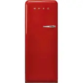 Smeg FAB28LRD5 Freistehendes KÃ1/4hlgerät mit Gefrierfach, 244 l Nutzinhalt KÃ1/4hlteil, 26 l Nutzinhalt Gefrierteil, 60,1 cm Breite, , 139 kWh/Jahr, 4 Sterne, 38 dB Geräuschemissionen, Inverter-Motor