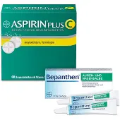 Bayer vital gmbh Aspirin+C Br-Tab+Bepanth.Aug. u. Nas-Sal 1 St