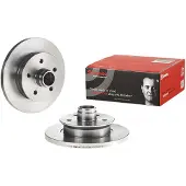 Brembo Bremsscheibe 08517710 258mm 16mm für VW
