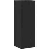vidaXL Wand-TV-Schrank Schwarz Eichen-Optik 30,5 x 30 x 90 cm