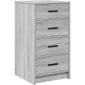 vidaXL Sideboard Grau Sonoma 40 x 41 x 75 cm Holzwerkstoff