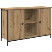 vidaXL TV-Schrankset 101 x 35 x 65 cm Artisan-Eiche Holzwerkstoff