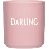 Design Letters - AJ Favourite Porzellan Becher, Darling / creole pink