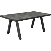 LC Garden Keramo Esstisch Aluminium / Anthrazit 200x100cm