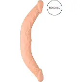 Realrock Double Dong 14 - Doppel-Dildo (36cm) - hautfarben