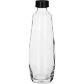 SodaStream 3000090, Karbonisiererflasche, Schwarz, Transparent, Glas, 1000 ml, 1 Stück(e), 213 mm