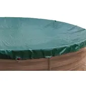 Grasekamp Abdeckplane für Pool rund 400cm Planenmaß 460cm Sommer Winter