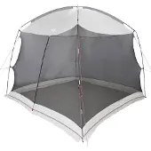 vidaXL Moskitonetz-Zelt mit Dach Grau 320 x 320 x 218 cm